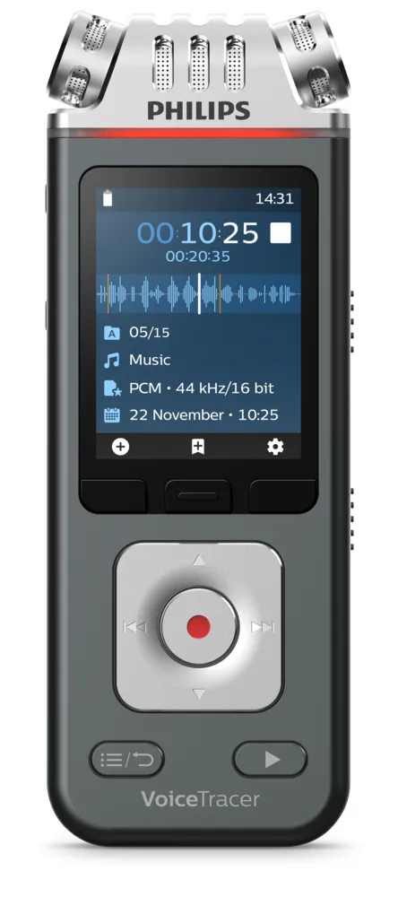 Philips VoiceTracer DVT6115 Dijital Ses Kayıt Cihazları