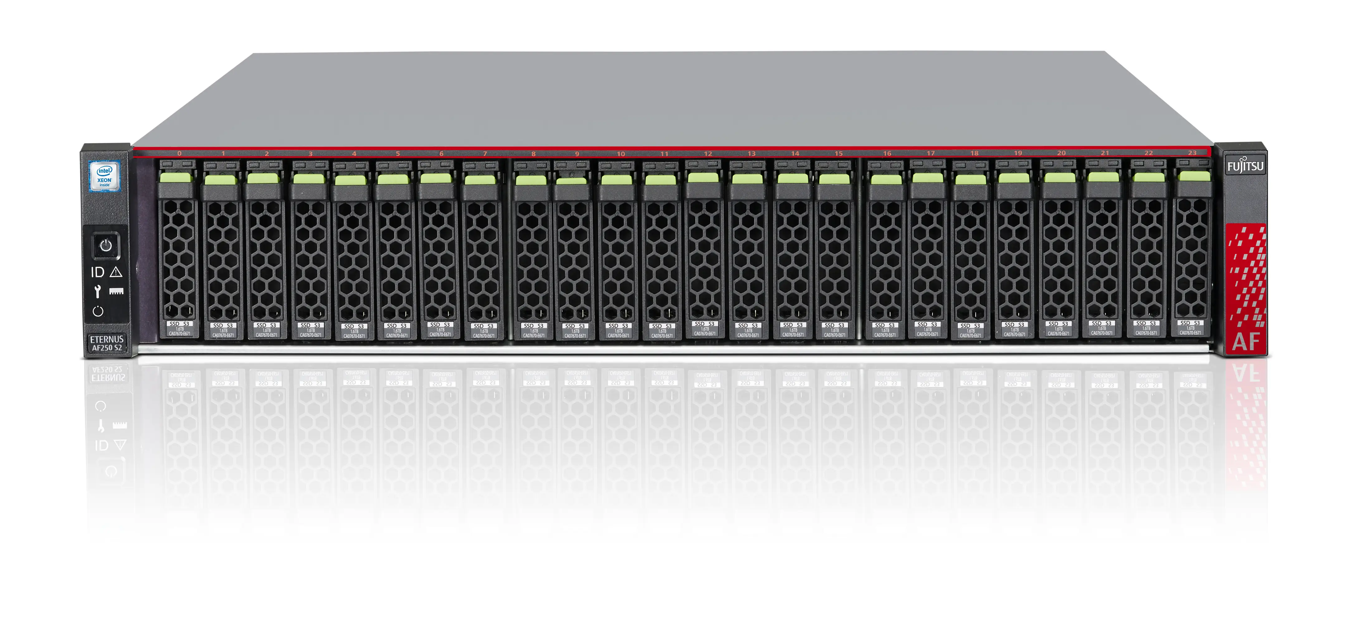 Fujitsu ETERNUS AF250 S2 04 TB VFY:AF252XF010IN Disk Dizisi