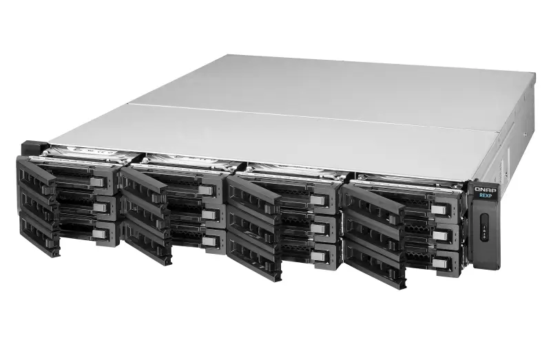 QNAP REXP-1210U-RP 72 TB REXP-1210U-RP/72TB-IWP Thumbnail 1