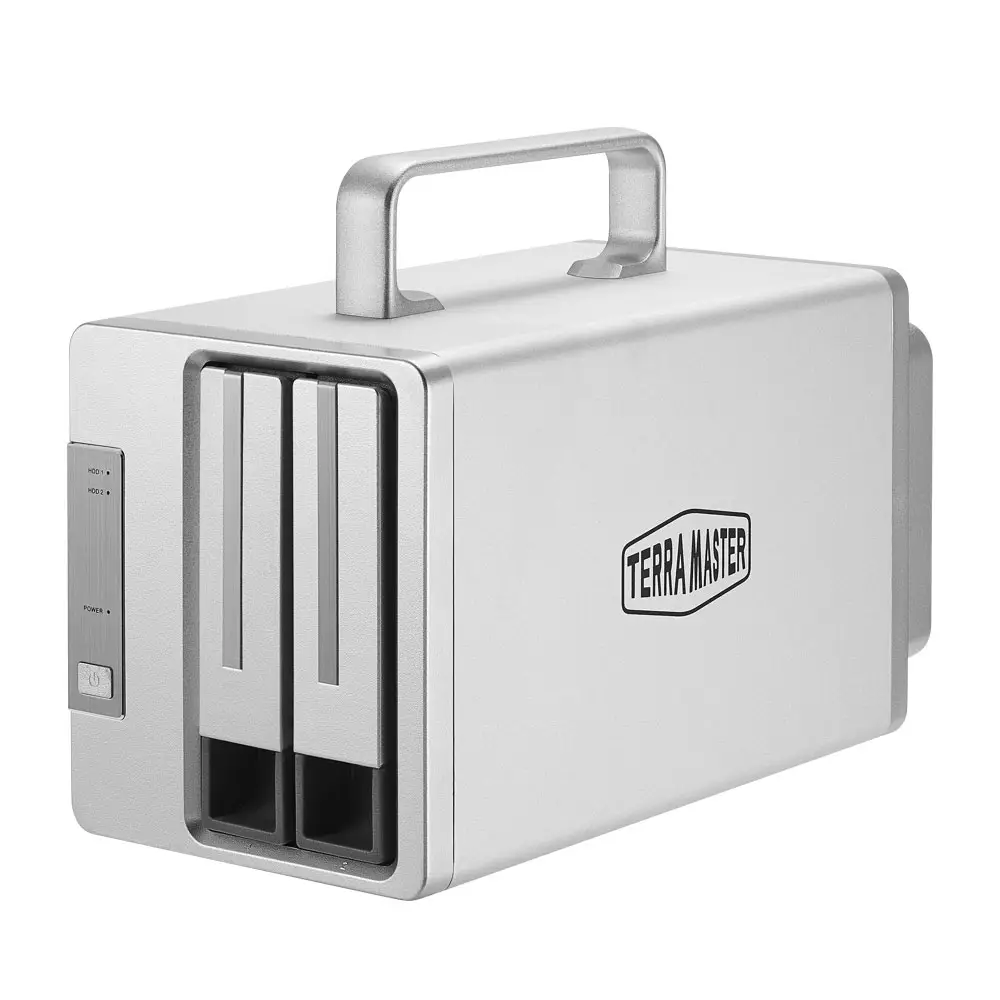 TerraMaster D2 Thunderbolt 3 D2-THUNDERBOLT3/24TB-IW Thumbnail 2