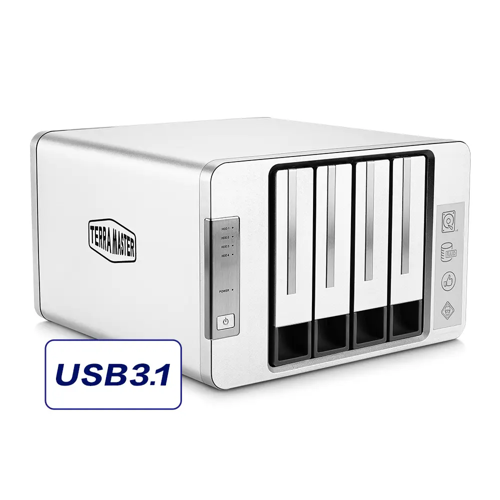 TerraMaster D4-300 0 TB Disk Dizisi