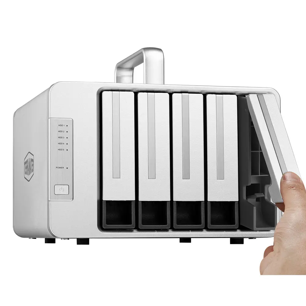 TerraMaster D5 Thunderbolt 3 D5-THUNDERBOLT3/20TB-IW Thumbnail 3