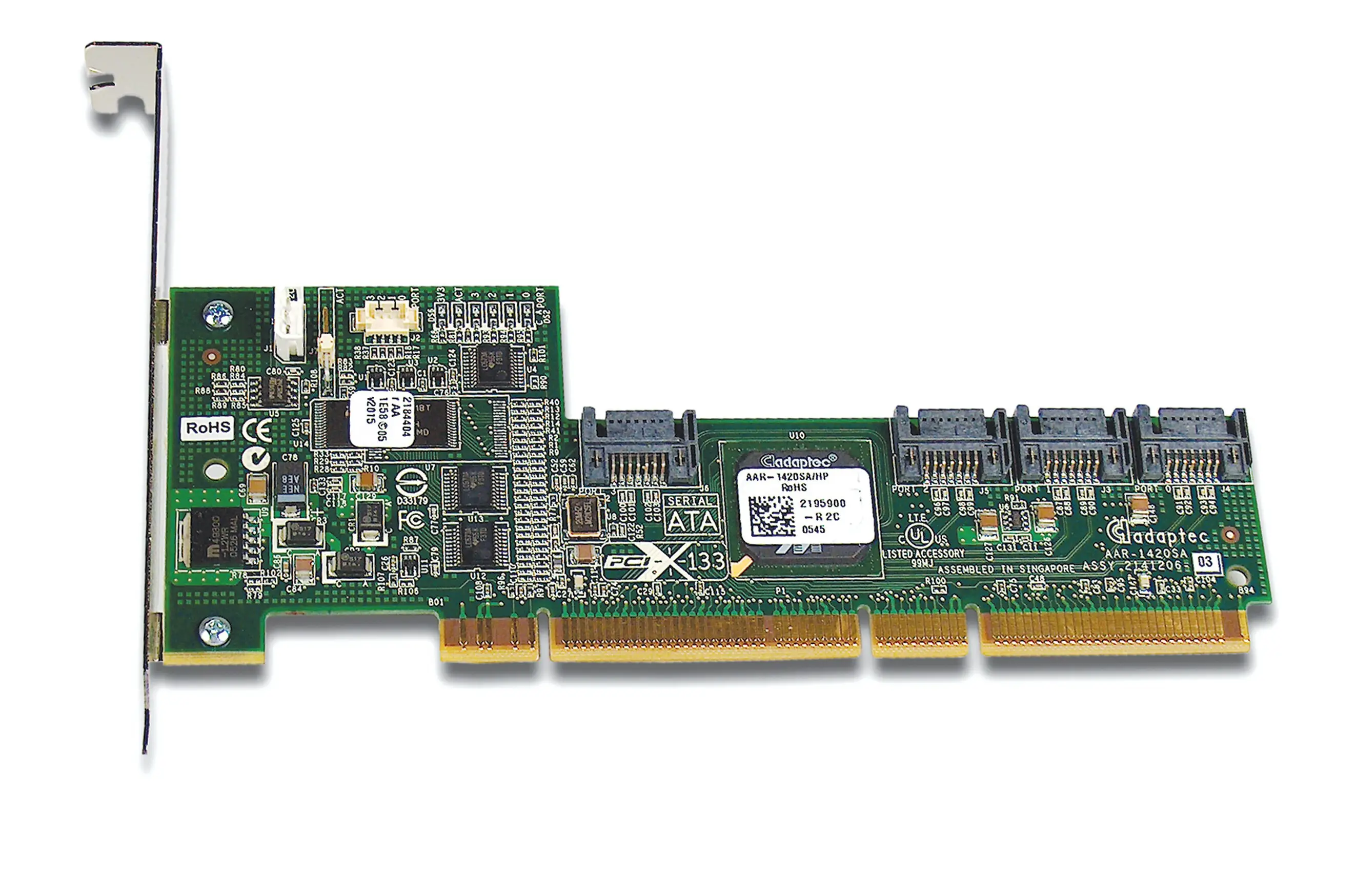 HP Adaptec 1420SA SATA 4-Port RAID Controller ED090AA Disk Kontrolörleri