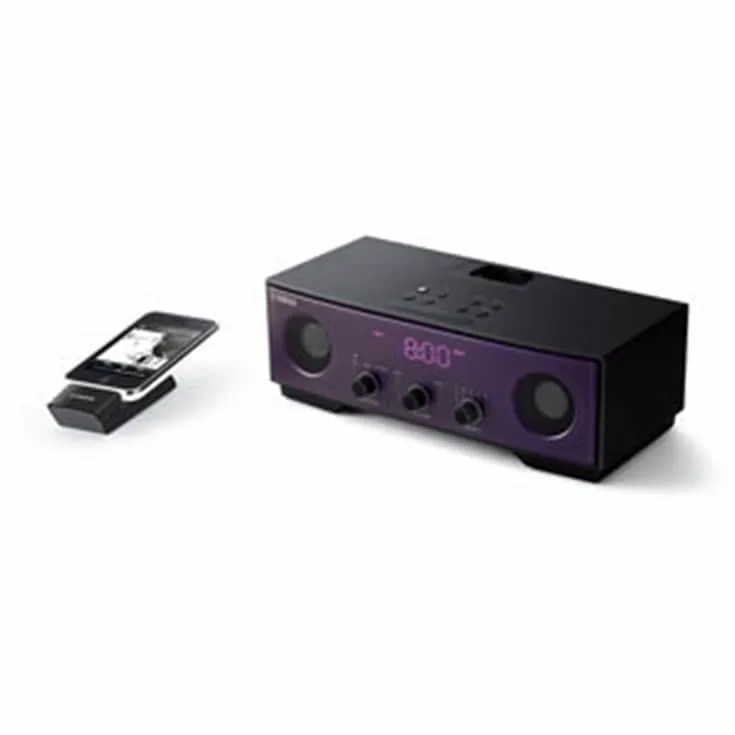 Yamaha TSX-W80 TSXW80DARKPURPLE Docking Speakers