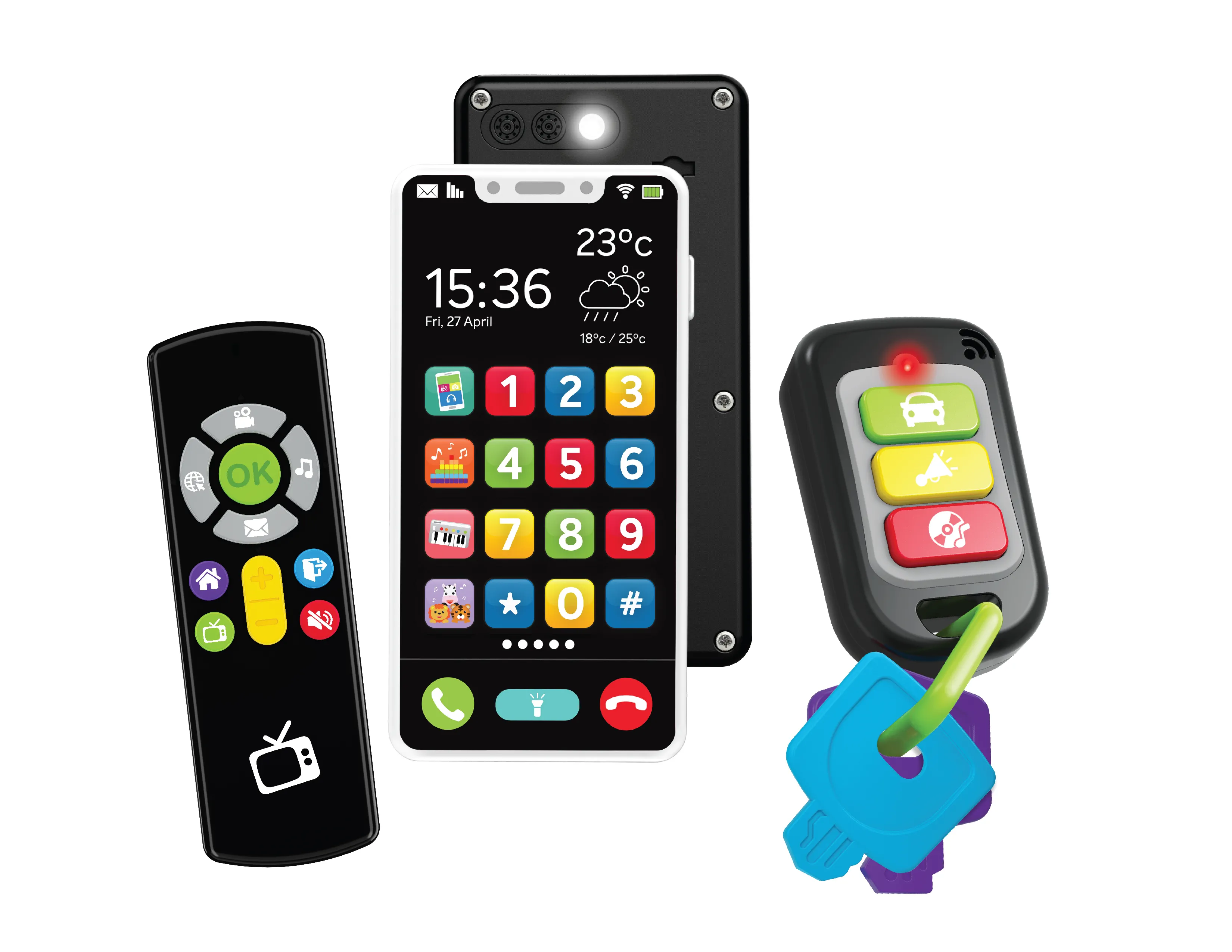 KidsMedia My First Technology Trio Set 22390 Eğitici Oyuncak