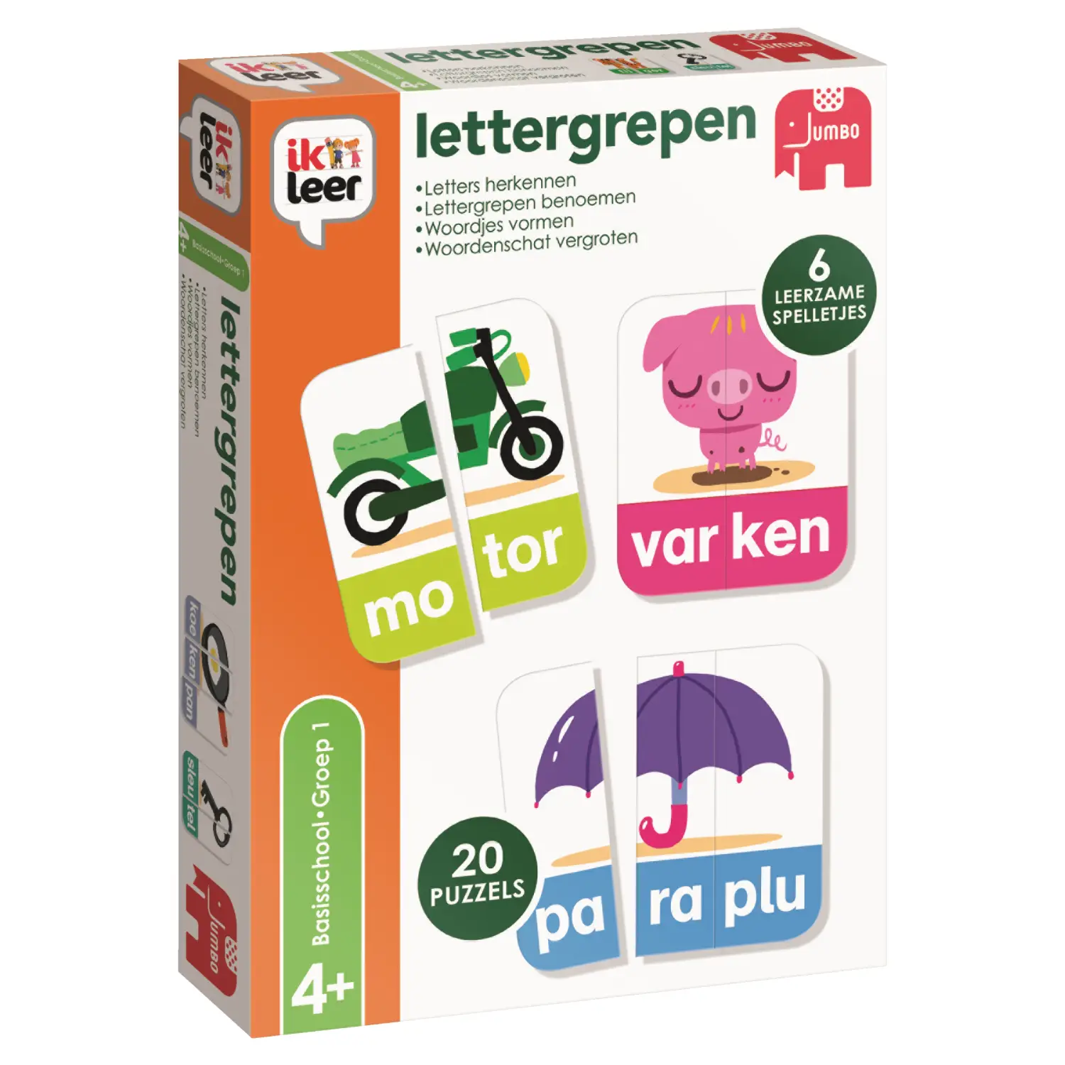 Jumbo Lettergrepen 19549 Eğitici Oyuncak