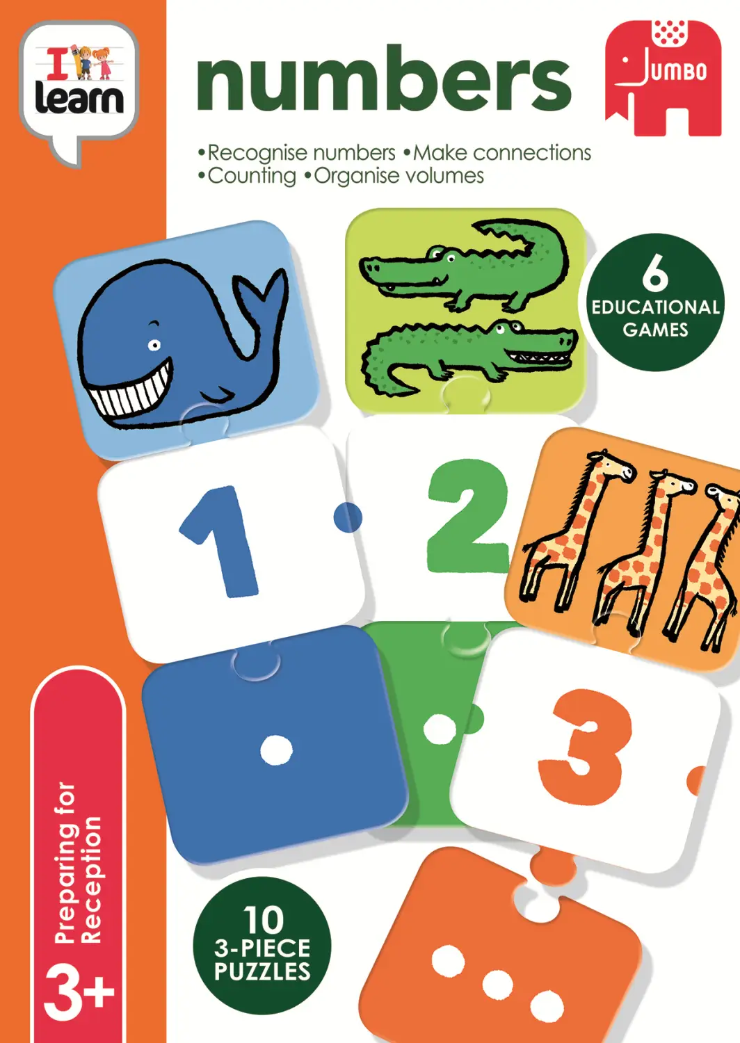 Jumbo I learn numbers 17982 Eğitici Oyuncak