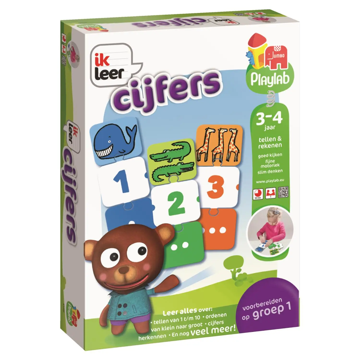 Jumbo Playlab Cijfers 81482 Eğitici Oyuncak