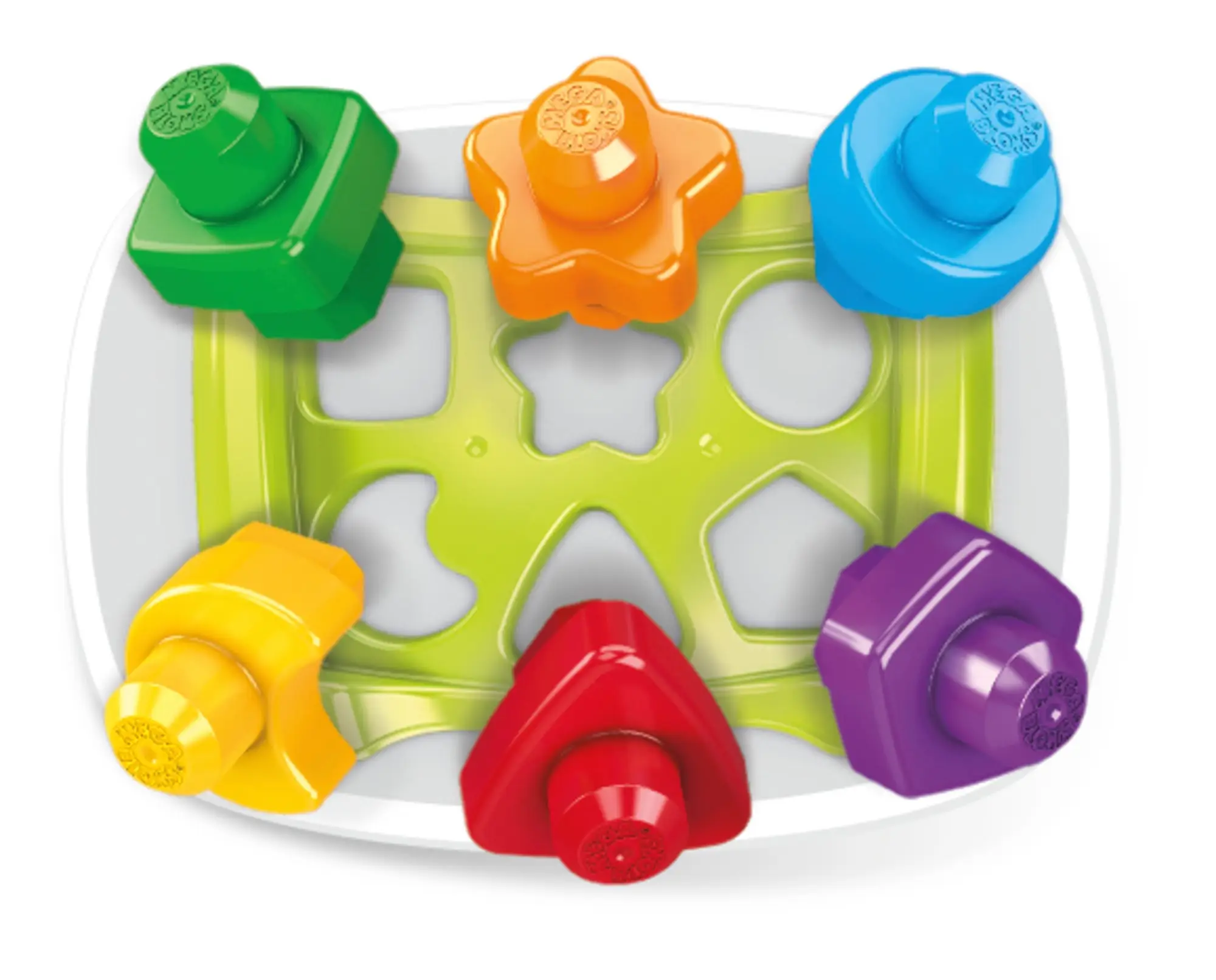 MEGA Shape Sorting Wagon FVJ47 Öğrenme Oyuncakları Thumbnail 8