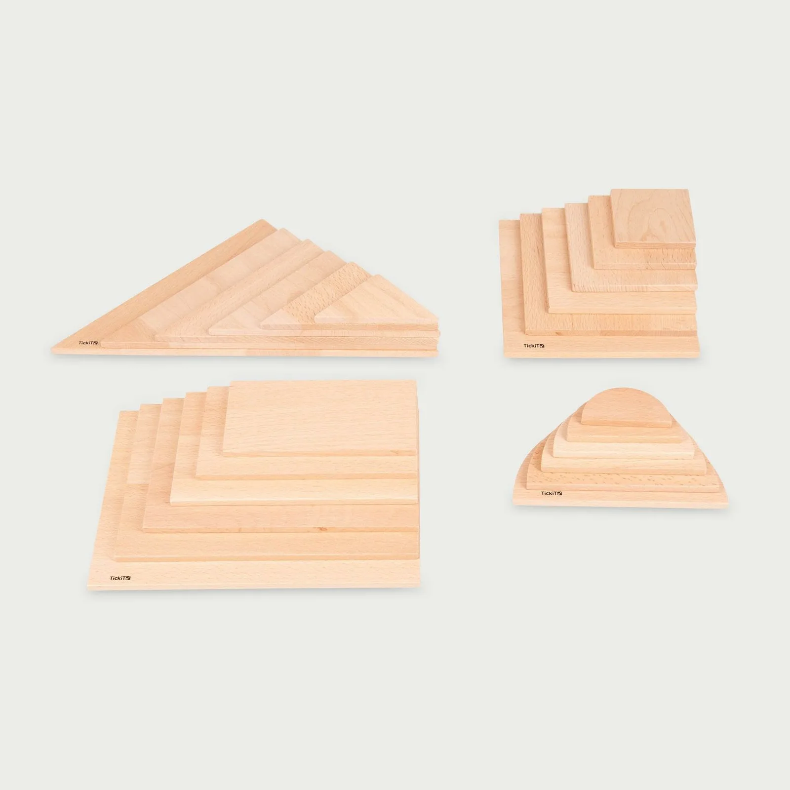 Tickit Natural Architect Panel Set 73436 Eğitici Oyuncak