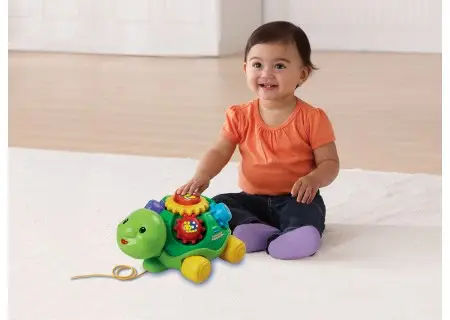 VTech Learning fun turtle 80-143104 Öğrenme Oyuncakları Thumbnail 5