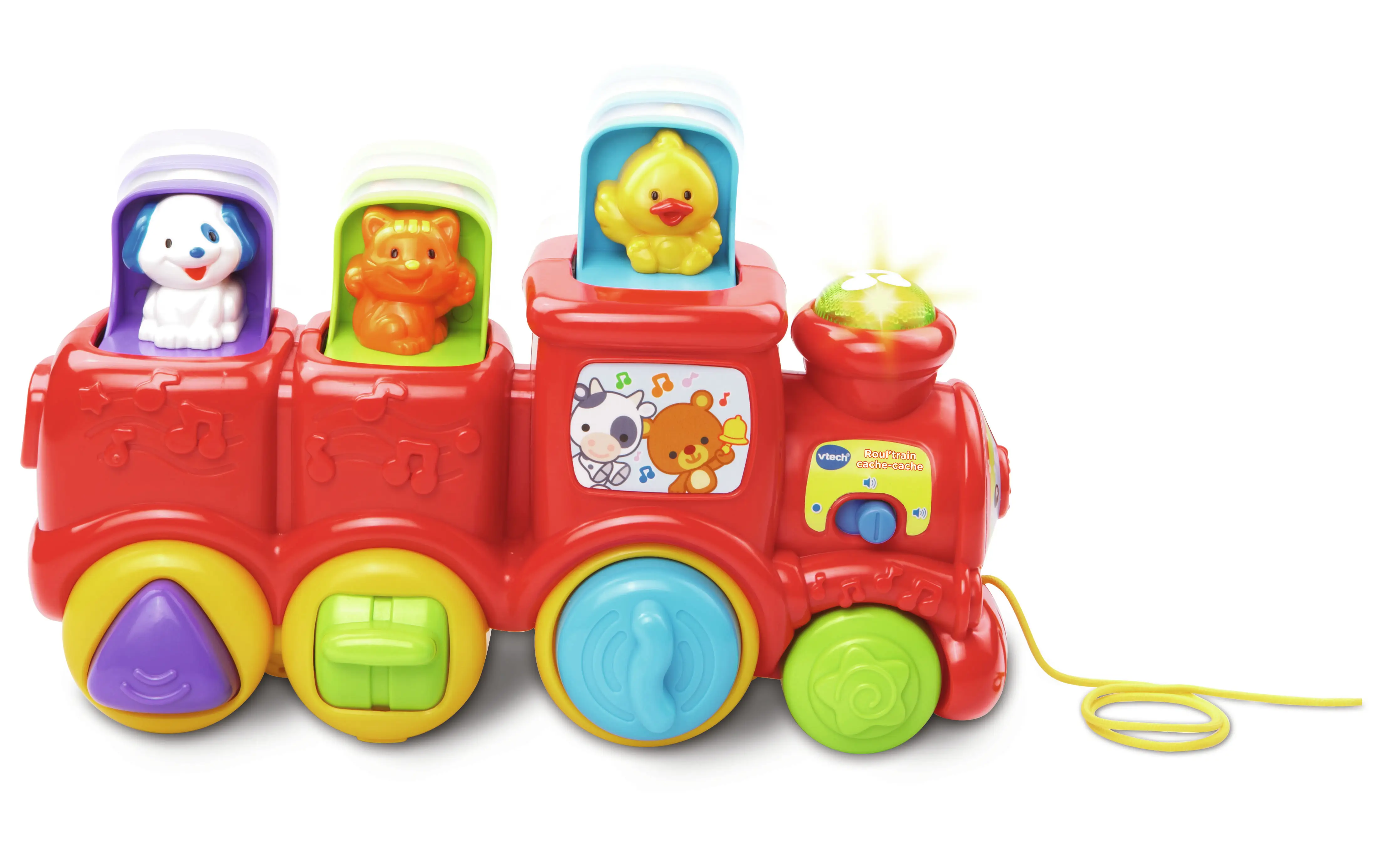 VTech Roul'train cache-cache 80-151105 Eğitici Oyuncak