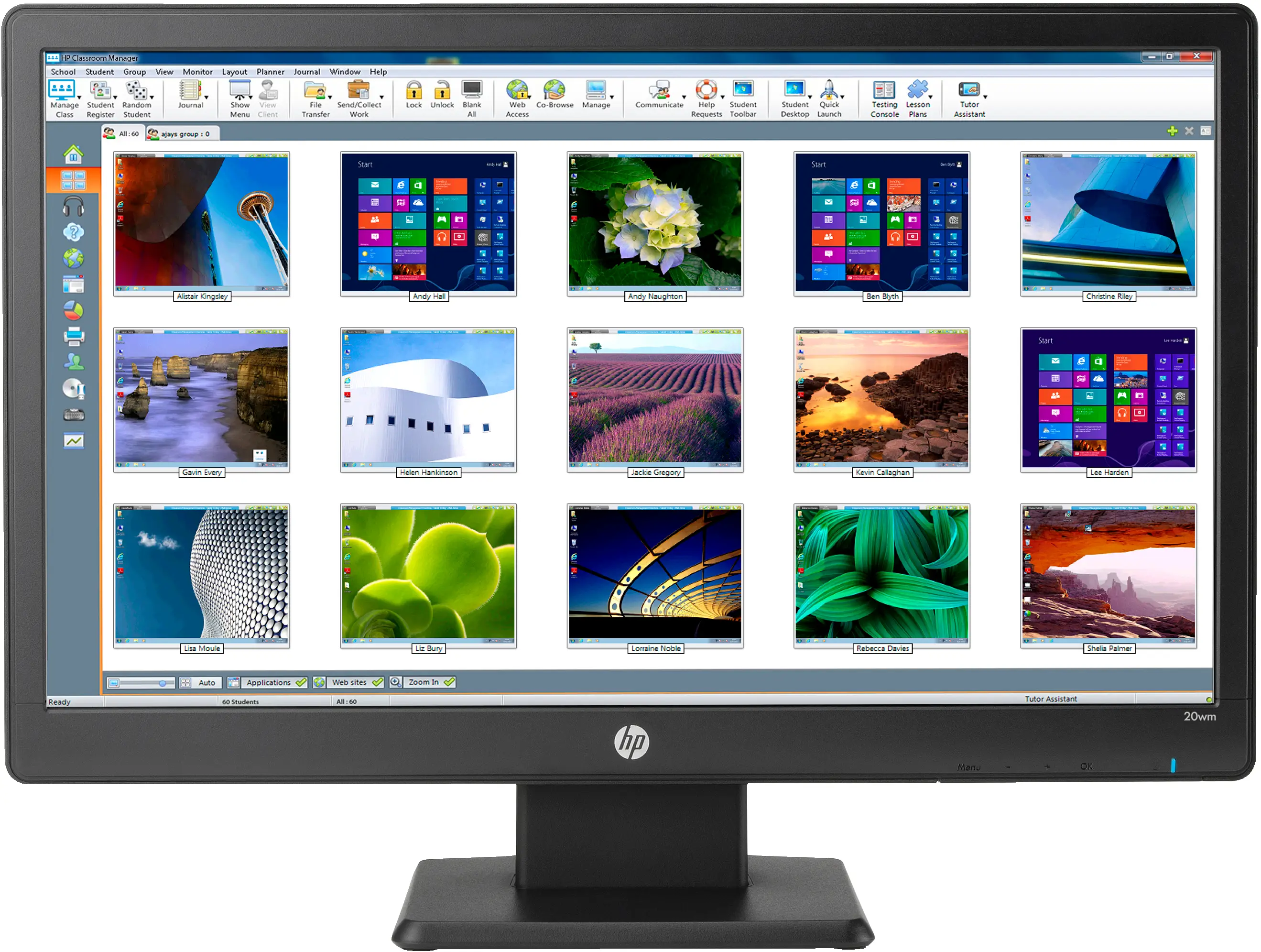 HP Classroom Manager 4 Teacher For School Pack 36D80AA Eğitim Programı