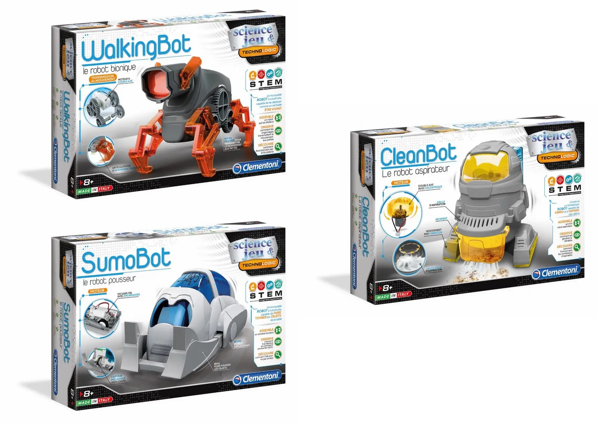 Clementoni 97564 Eğlence Robotları