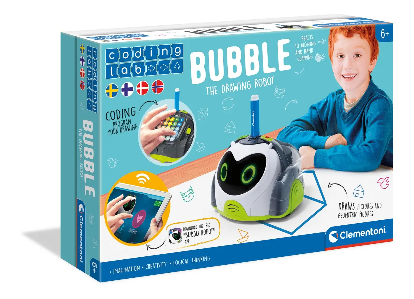 Clementoni Bubble 78548 Eğlence Robotları