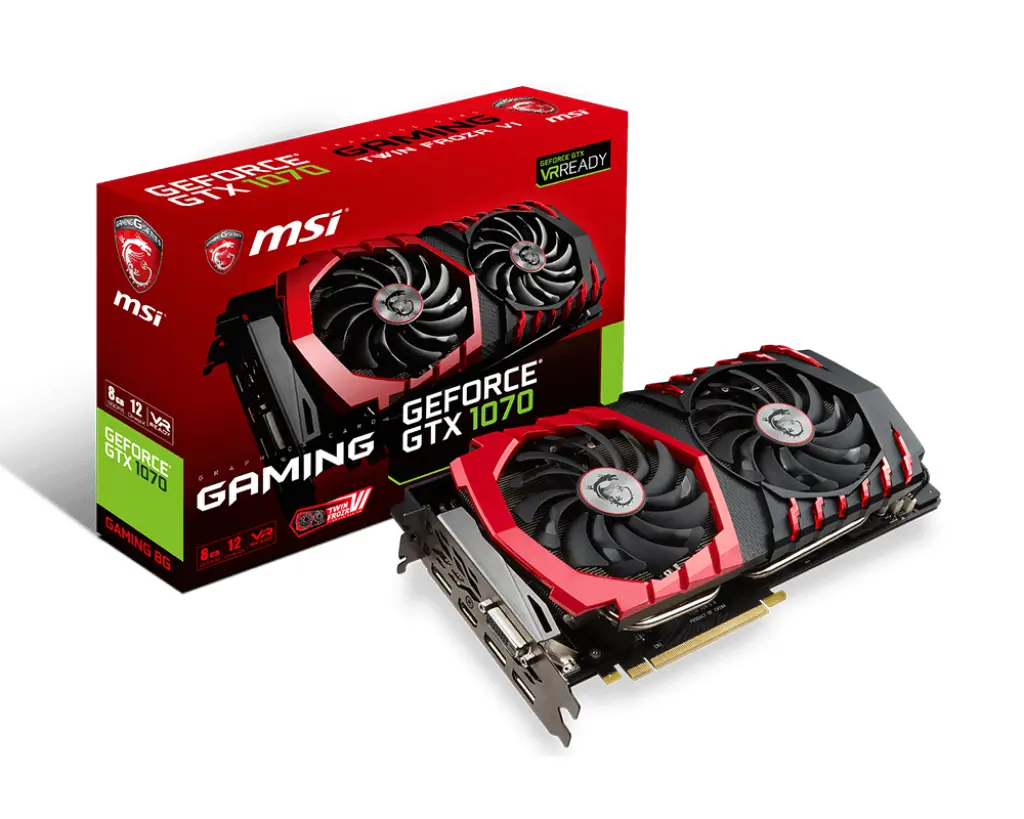 MSI V330-015R 8 GB GeForce GTX 1070 GDDR5 Ekran Kartı