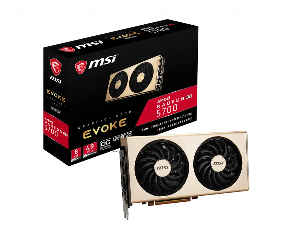 MSI Radeon RX 5700 EVOKE GP OC 8 GB Ekran Kartı