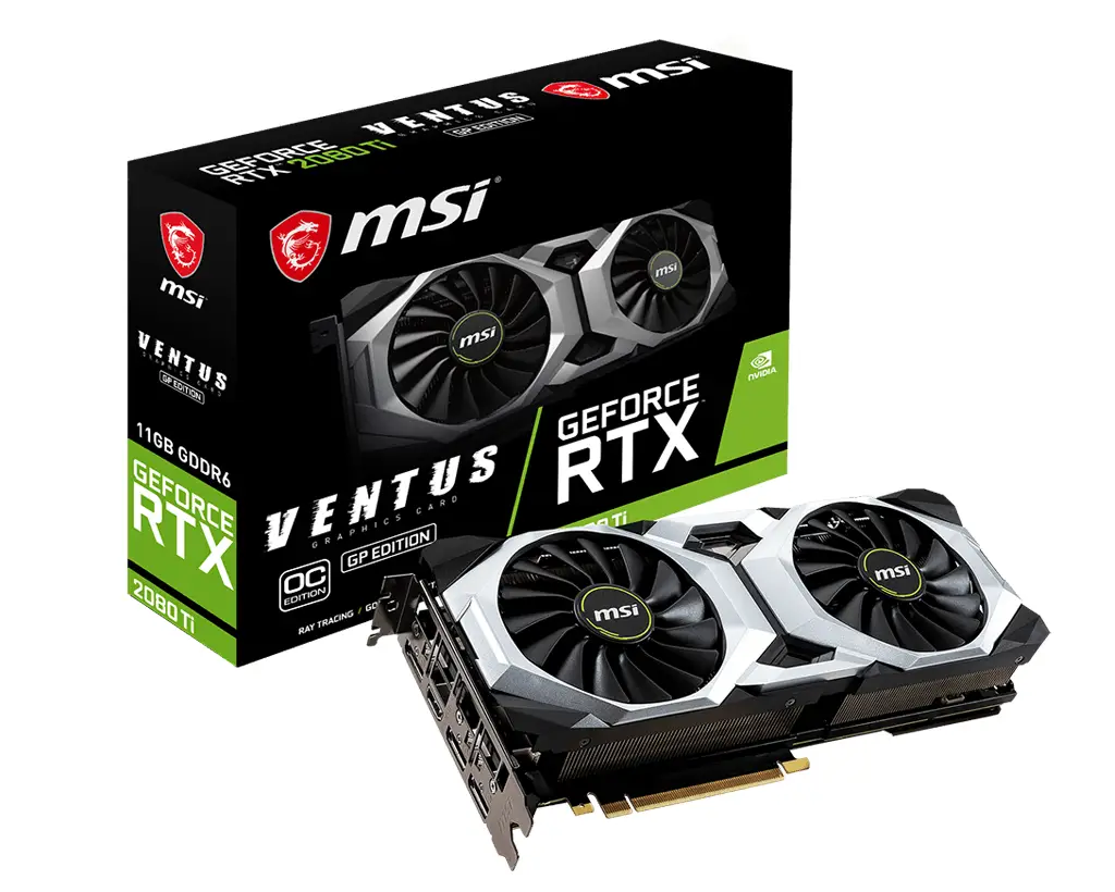 MSI RTX 2080 Ti VENTUS GP OC 11 GB V371-231R Ekran Kartı