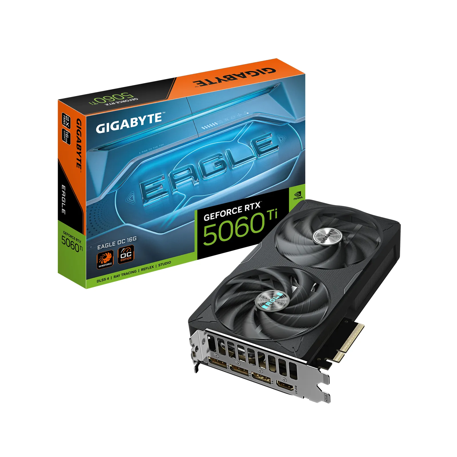 GIGABYTE GeForce RTX 5060 Ti EAGLE OC 16G GV-N506TEAGLE OC-16GD GDDR7 Ekran Kartı