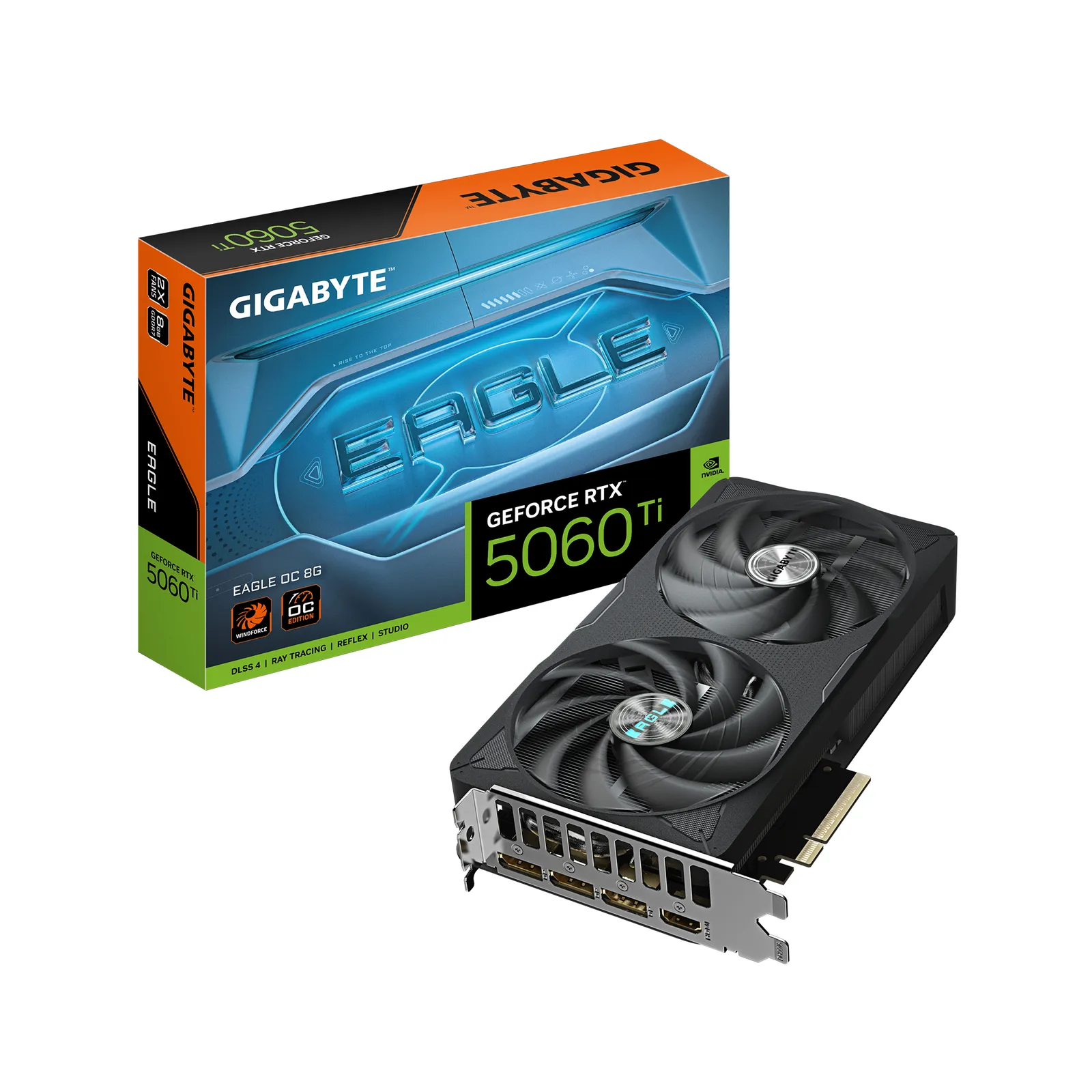 GIGABYTE GeForce RTX 5060 Ti EAGLE OC 8G GV-N506TEAGLE OC-8GD GDDR7 Ekran Kartı