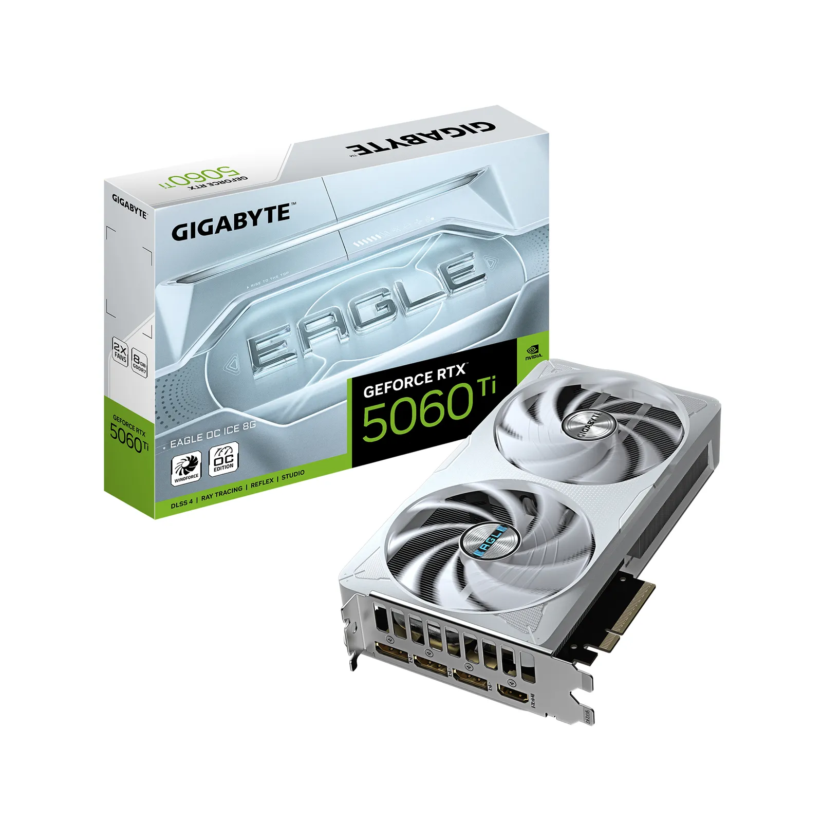 GIGABYTE GeForce RTX 5060 Ti EAGLE OC ICE 8G GV-N506TEAGLEOC ICE-8GD GDDR7 Ekran Kartı