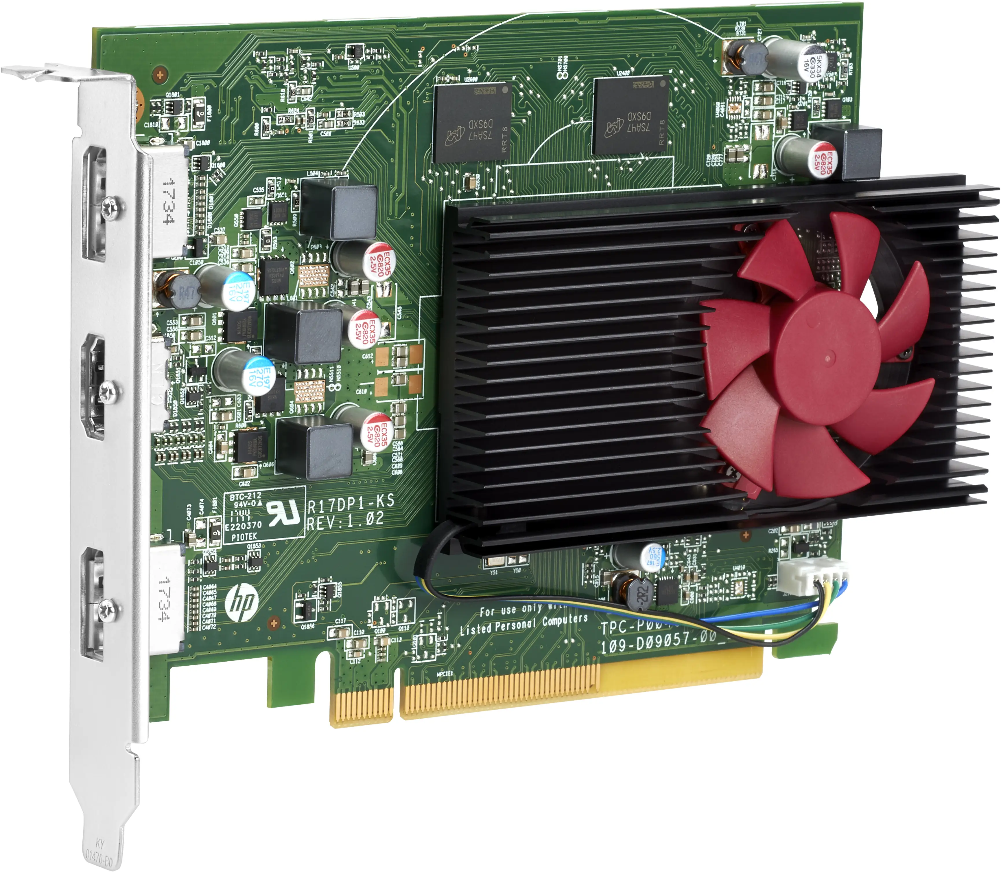 HP 3TK71AA 4 GB Radeon RX 550 GDDR5 Ekran Kartı