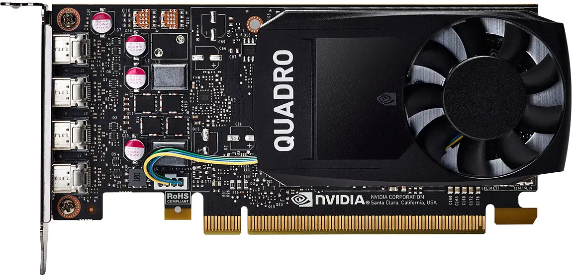 HP NVIDIA Quadro P1000 4 GB Grafik Kartı 1ME01AA Ekran Ekran Kartı
