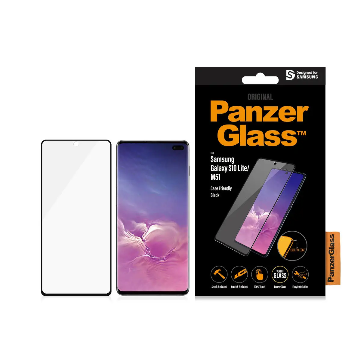 PanzerGlass® Screen Protector Samsung Galaxy S10 Lite | M51 7210 Ekran Koruyucu