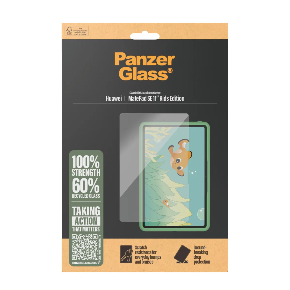 PanzerGlass® Screen Protector Huawei MatePad SE 11'' Kids Edition | Classic Fit 5415 Thumbnail 2