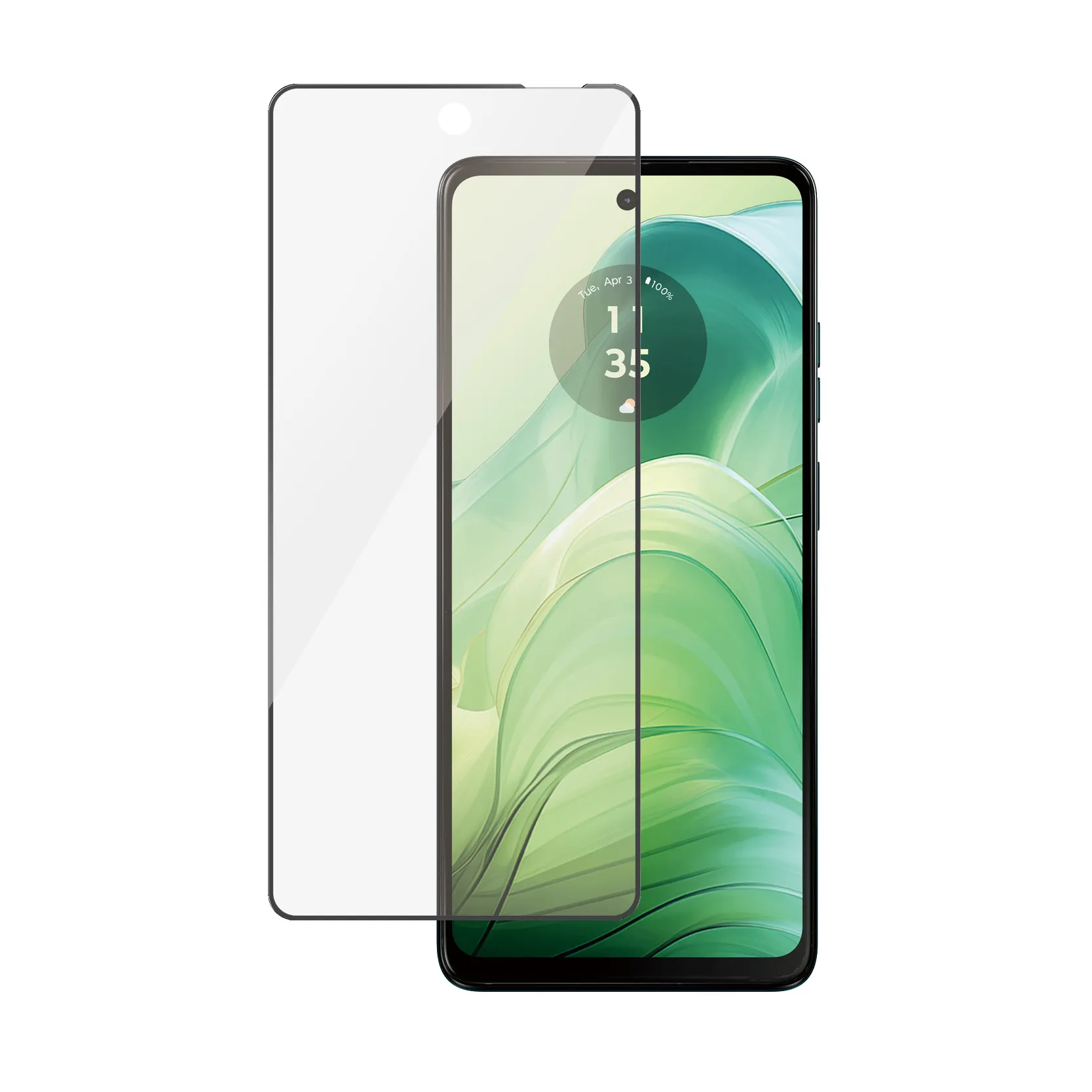 PanzerGlass® Screen Protector Motorola moto G04 | G04s | G24 | G24 power | e14 | Ultra-Wide Fit 6585 Thumbnail 0