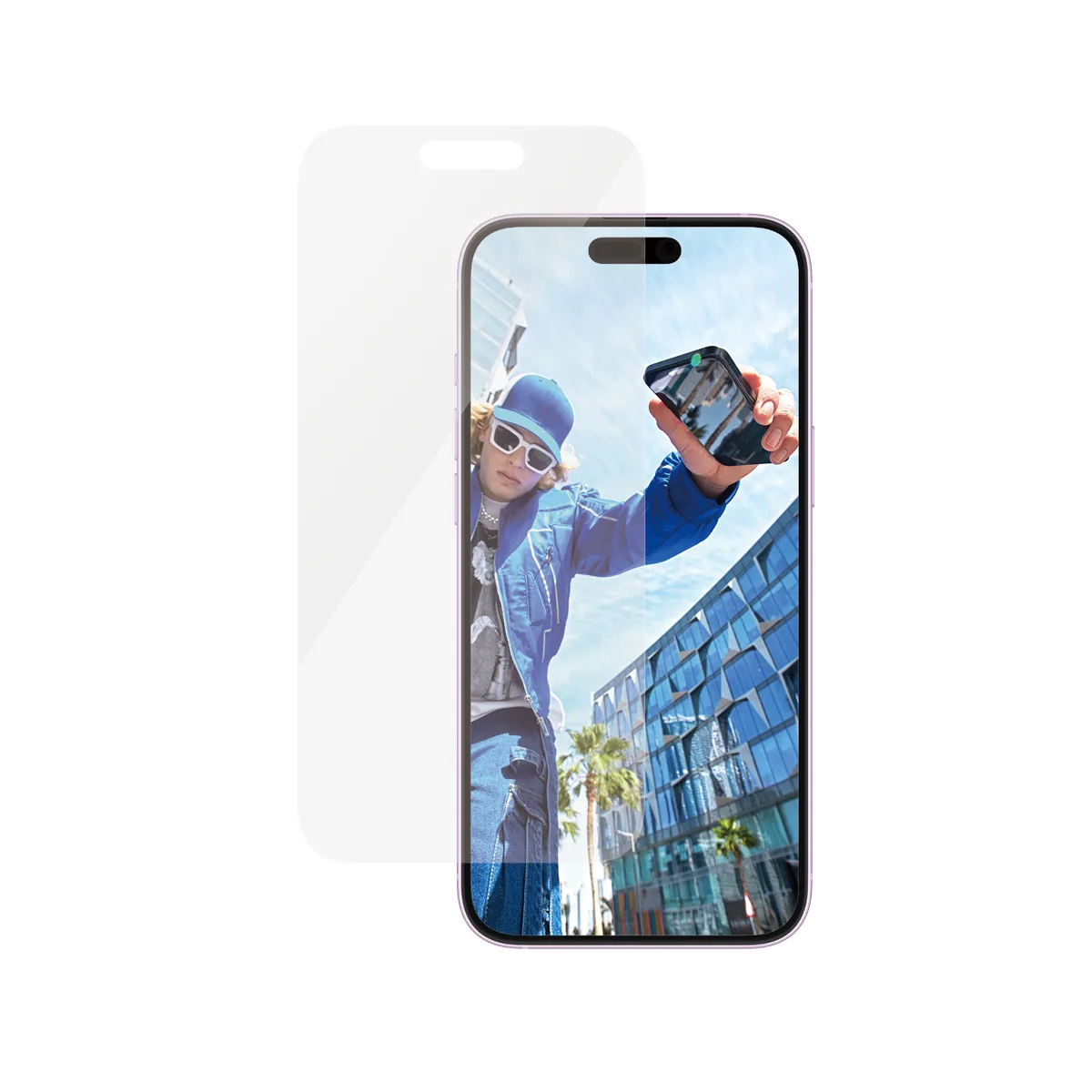 PanzerGlass® Screen Protector iPhone 16 Plus | 15 Plus | Classic Fit 2875 Thumbnail 0
