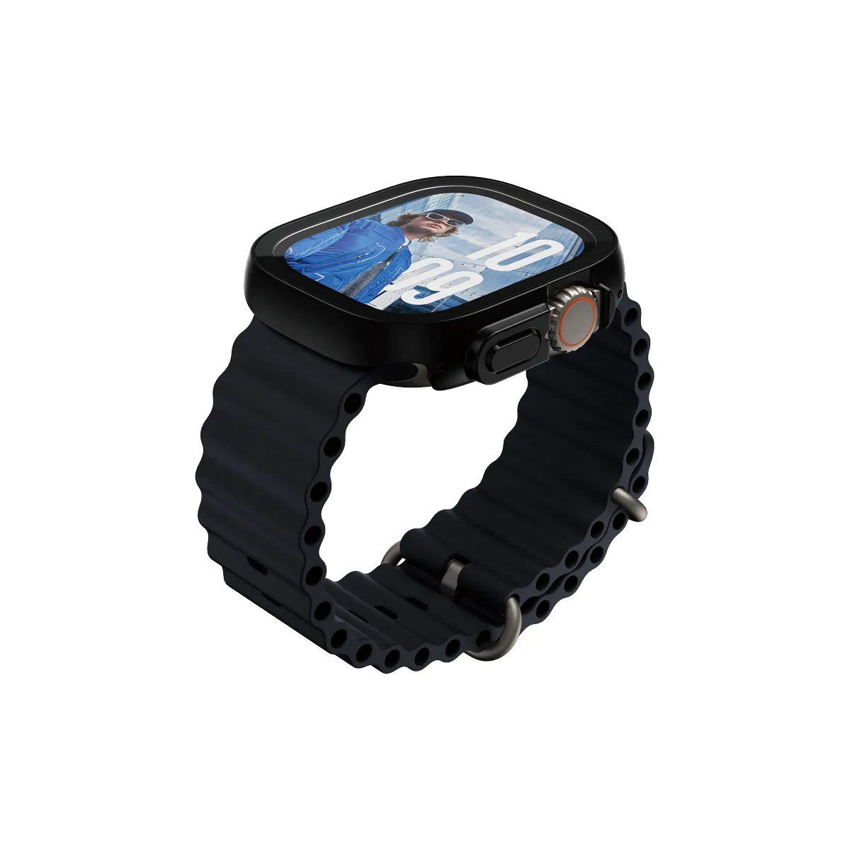 PanzerGlass® Case Full Body Slim Black Apple Watch Ultra 3 | Ultra 2 | Ultra | 49mm 3718 Ekran Koruyucu