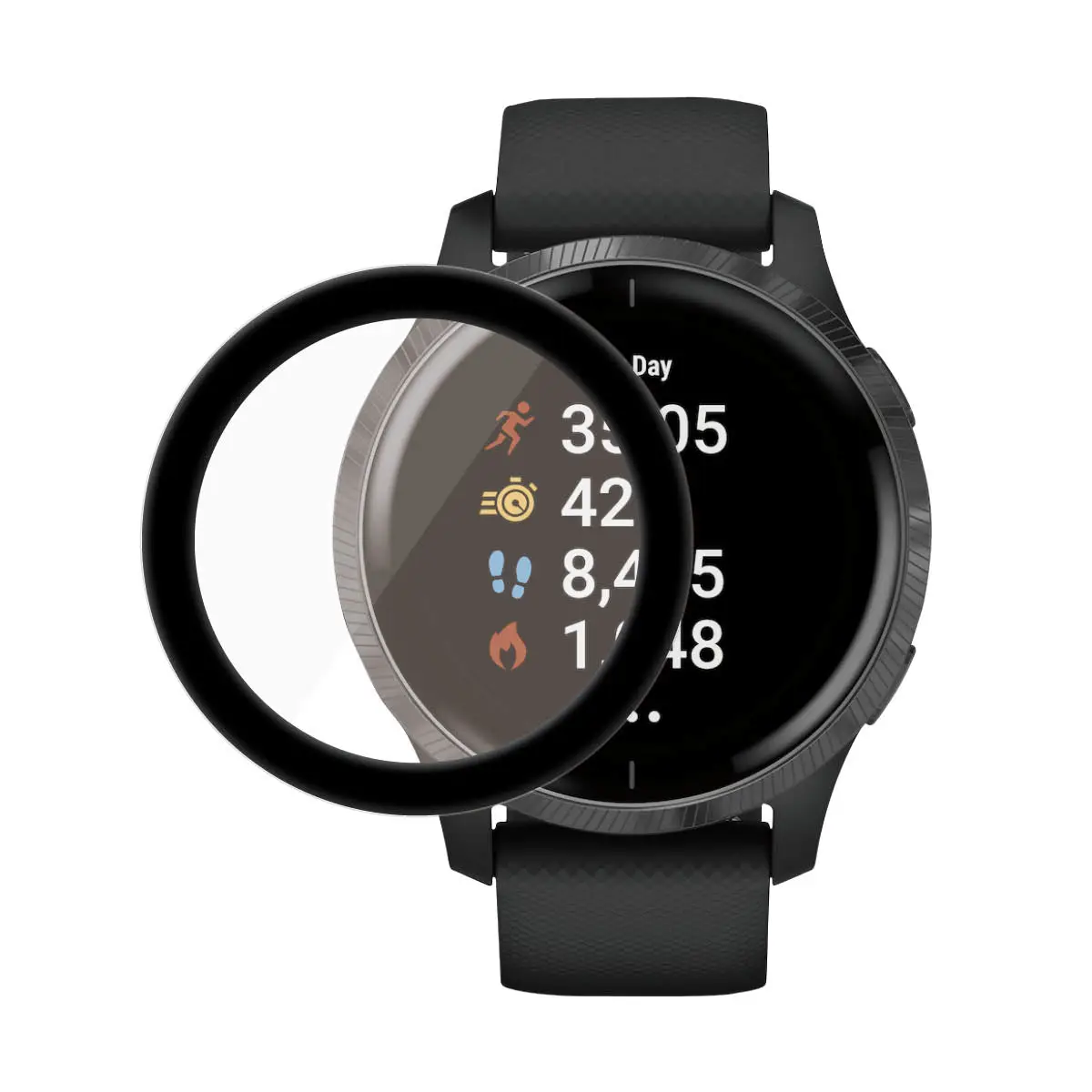 PanzerGlass® Garmin Venu | Screen Protector Glass 3603 Ekran Koruyucu