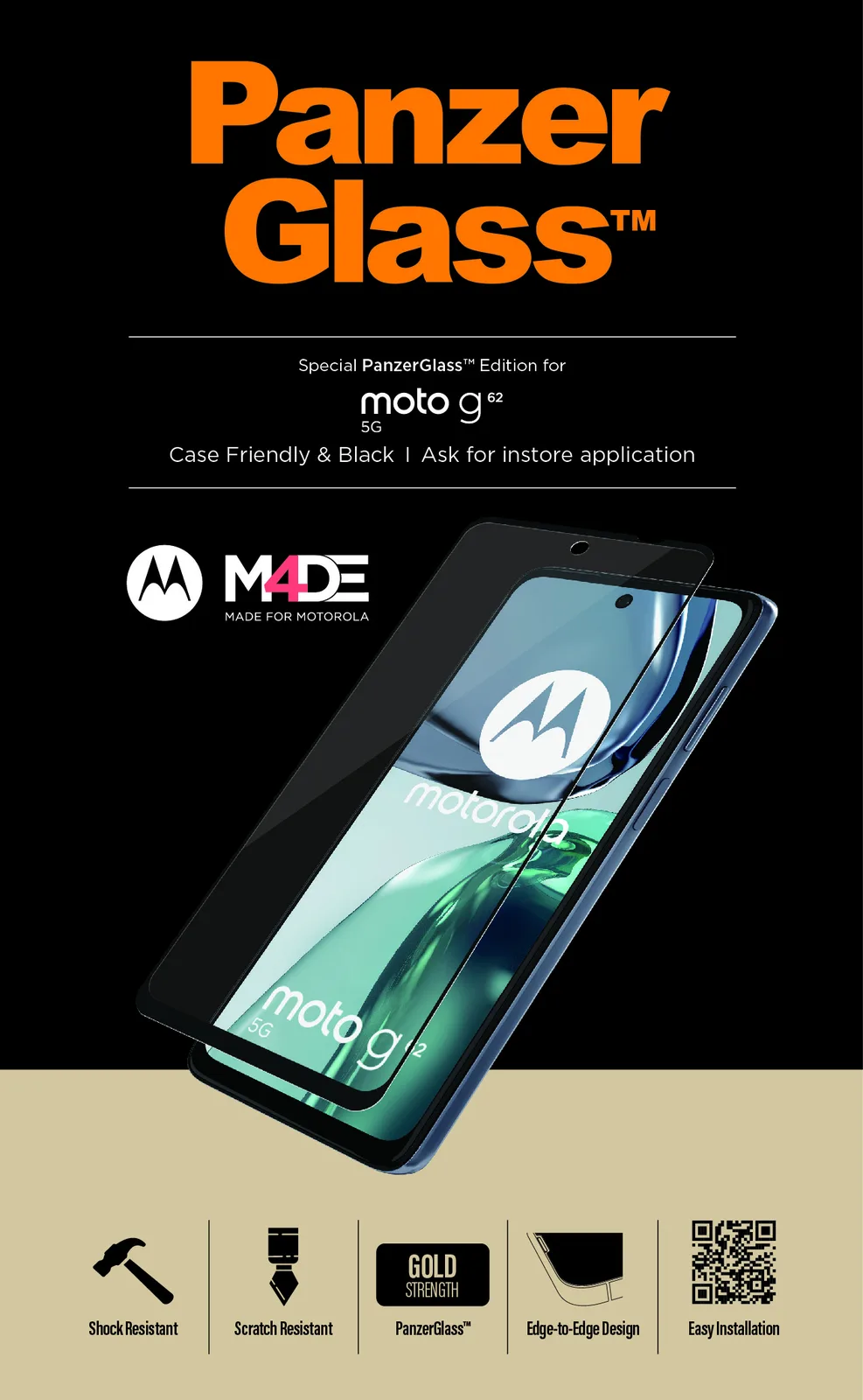 PanzerGlass TM Motorola Moto g62 5G 6560 Thumbnail 15