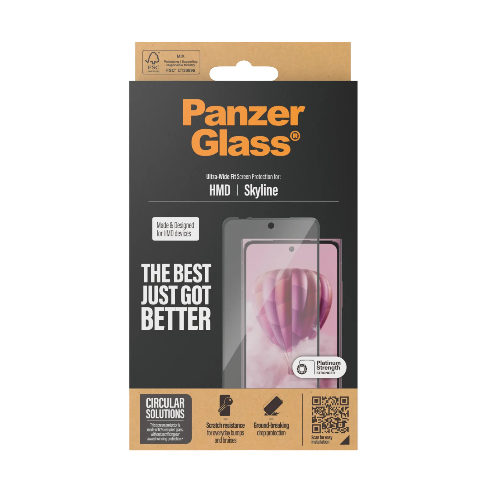 PanzerGlass® Screen Protector HMD Skyline | Ultra-Wide Fit 6805 Thumbnail 3