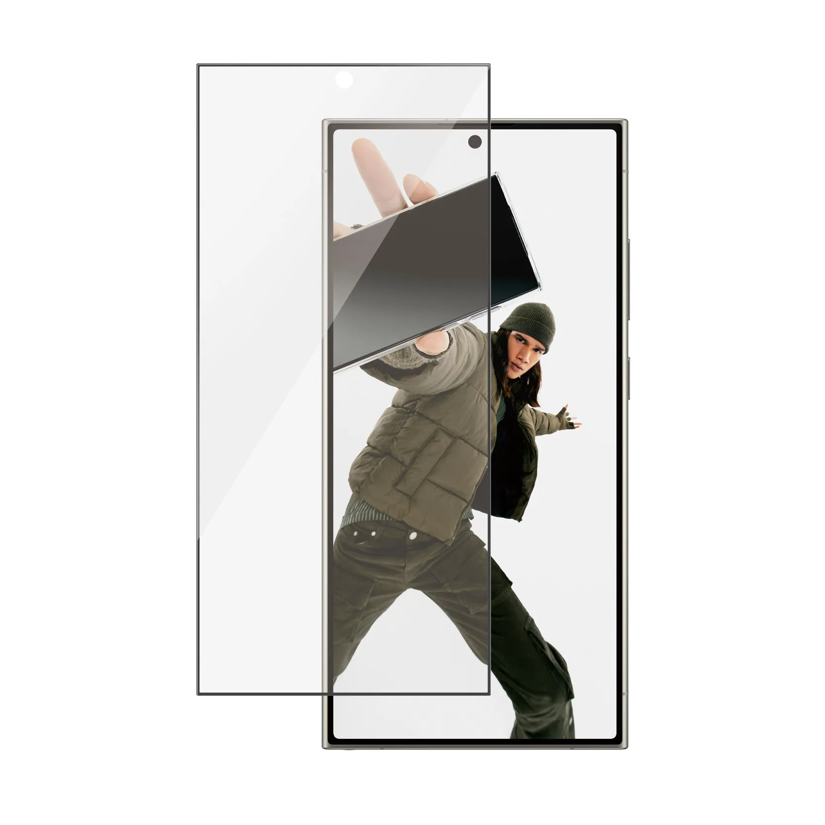 PanzerGlass® Screen Protector Samsung Galaxy S24 Ultra | Ultra-Wide Fit w. EasyAligner 7352 Thumbnail 0