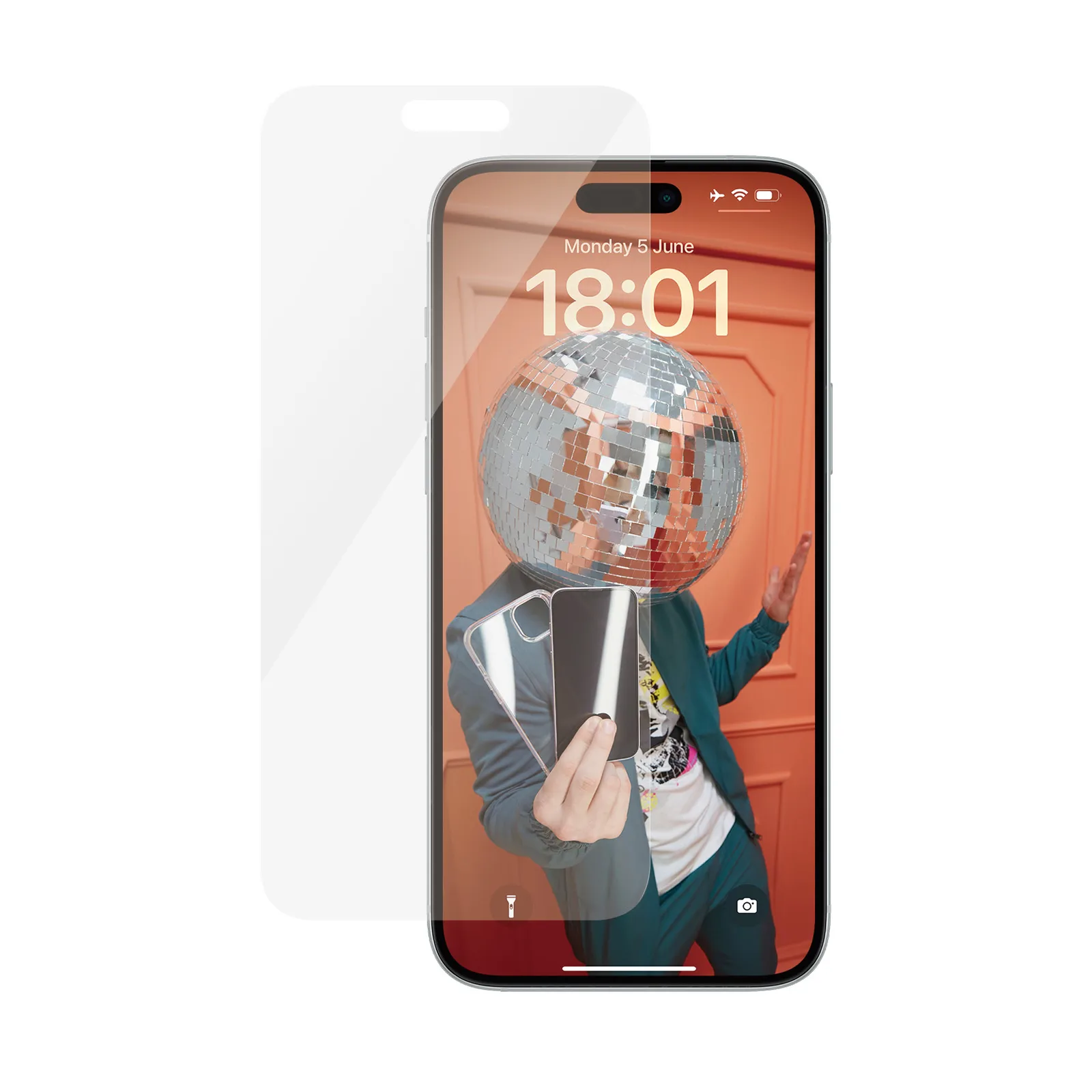 PanzerGlass® Screen Protector iPhone 15 Plus | Classic Fit 2807 Ekran Koruyucu