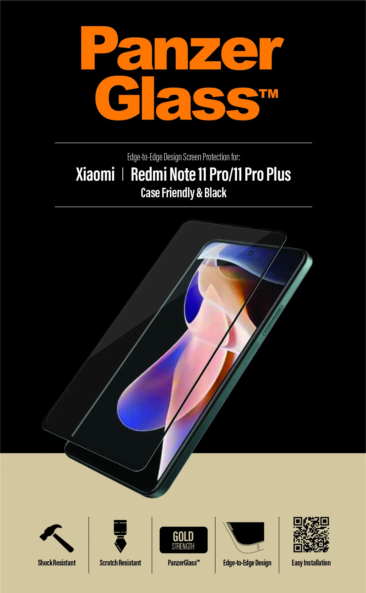 PanzerGlass® Screen Protector Xiaomi Redmi Note 11 Pro | 11 Pro Plus 8052 Thumbnail 23