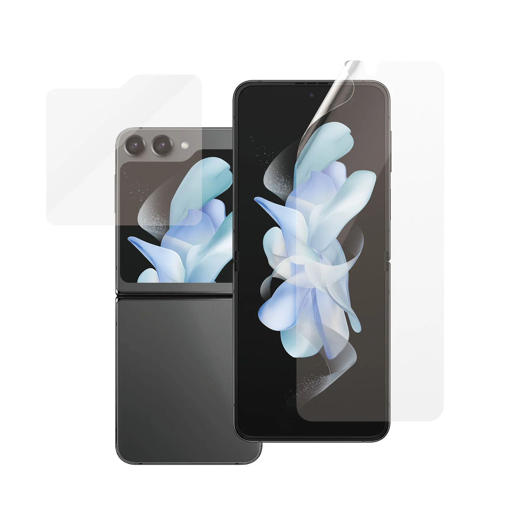 PanzerGlass® Screen Protectors Samsung Galaxy Z Flip 5G | Glass & Film 7338 Ekran Koruyucu
