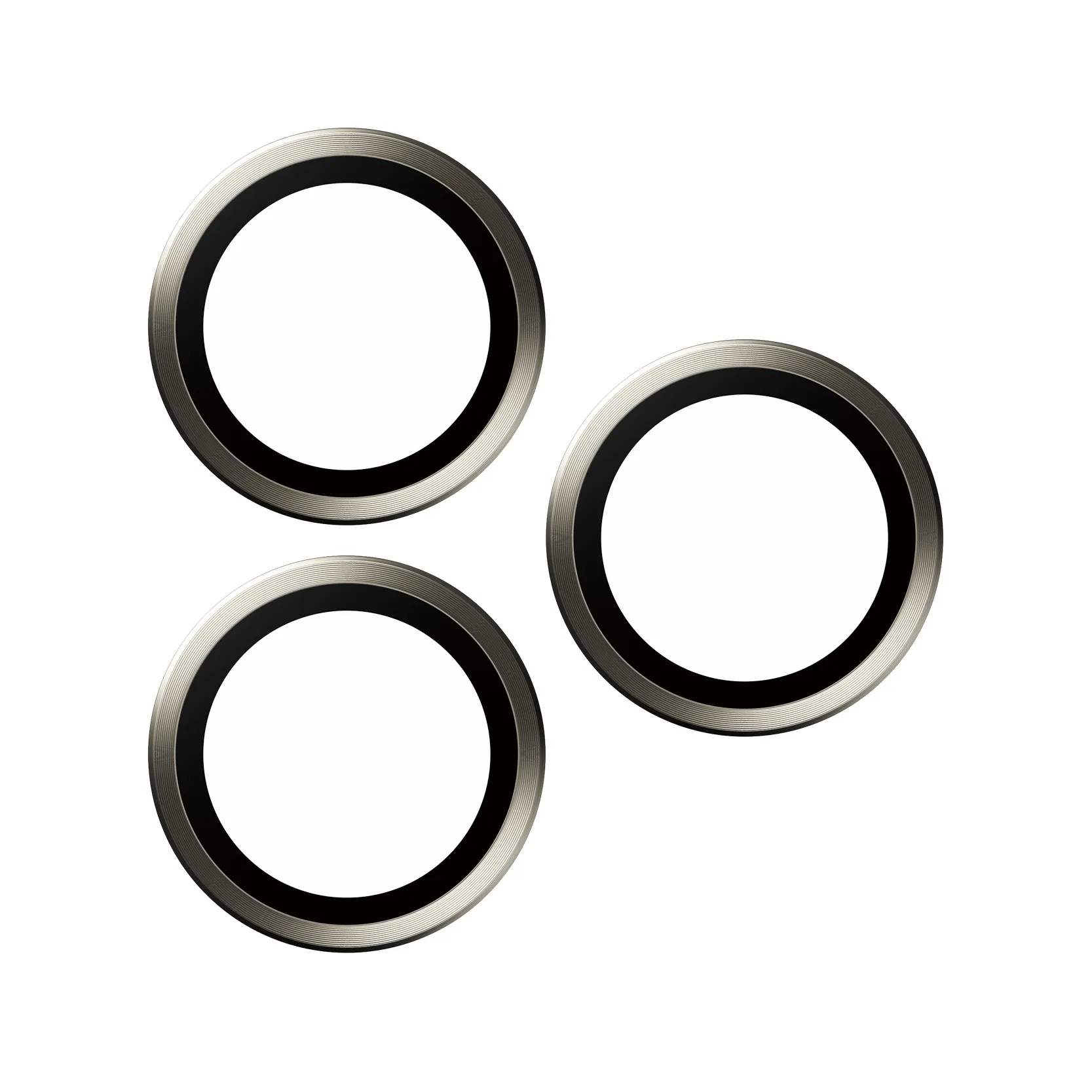 PanzerGlass® Hoops® Metal Camera Lens Protector Natural iPhone 15 Pro | 15 Pro Max 1195 Thumbnail 5