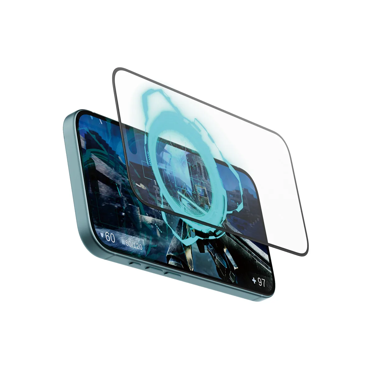 PanzerGlass® Gaming Screen Protector iPhone 16 | 15 | Ultra-Wide Fit 2857 Ekran Koruyucu