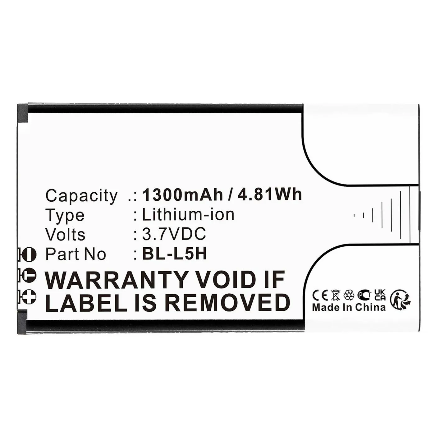 CoreParts MBXMP-BA1829 Batarya / Pil Cep Telefonu Yedek Parçası Ekran Koruyucu