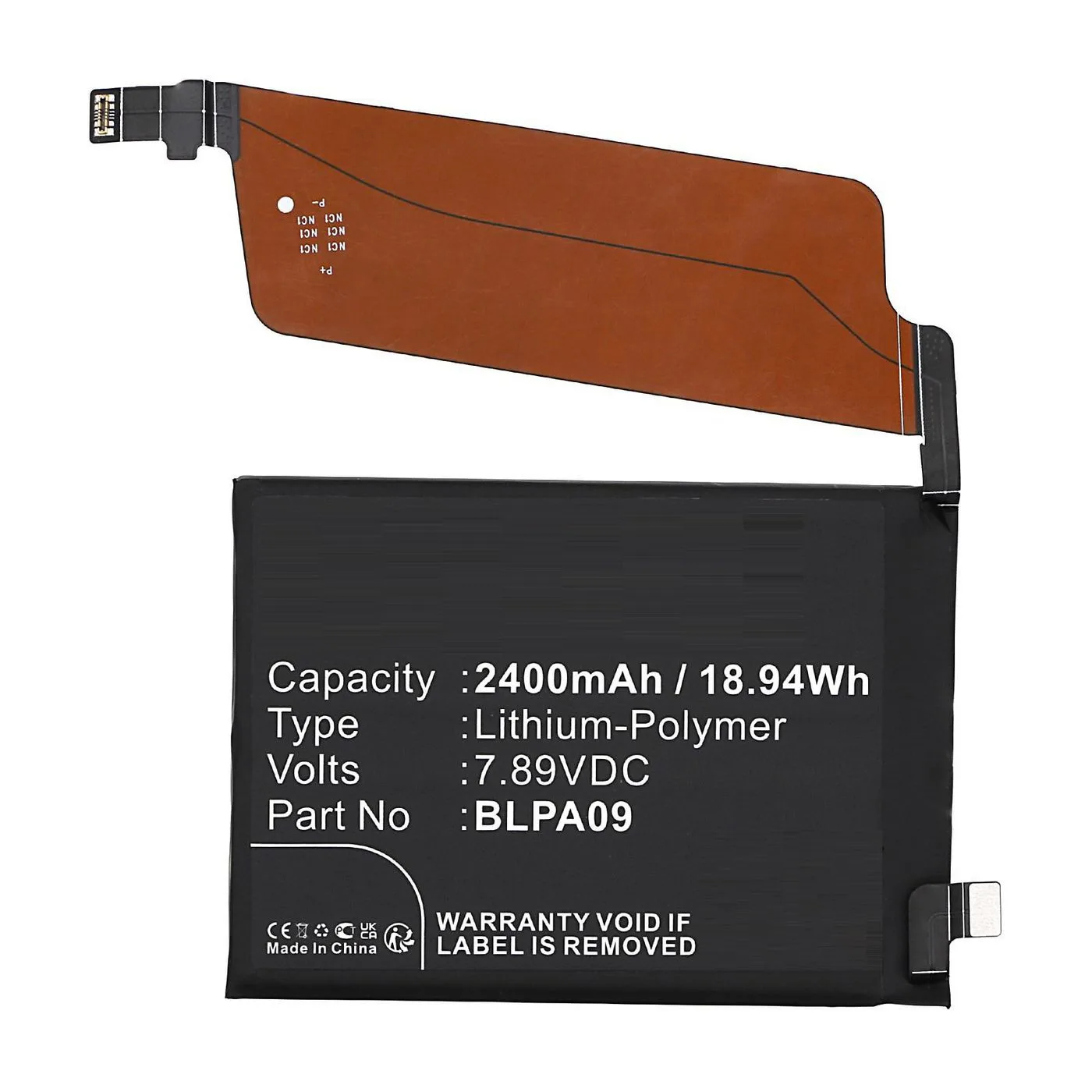 CoreParts MBXMP-BA1831 Batarya / Pil Cep Telefonu Yedek Parçası Ekran Koruyucu