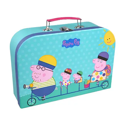 Barbo Toys Peppa Pig Suitcases 3 pcs set assorted 8995 El ve Omuz Çantaları