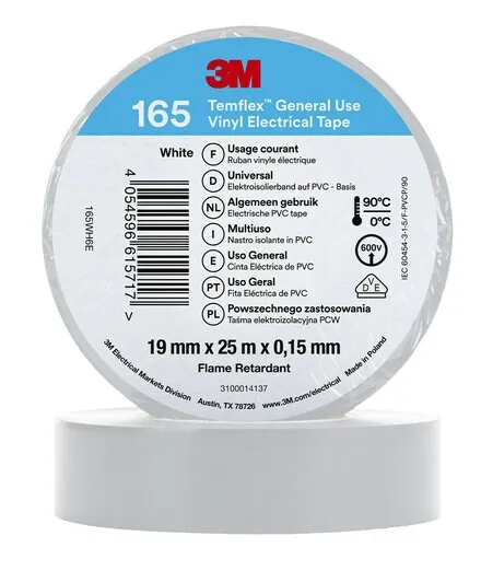 3M 165WH6E Elektrik Bantları