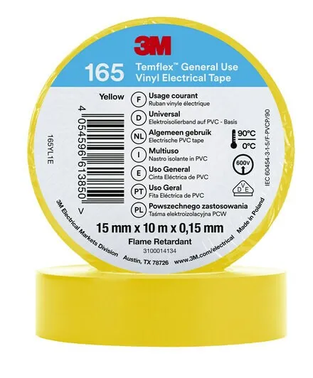 3M 165YL1E Elektrik Bantları