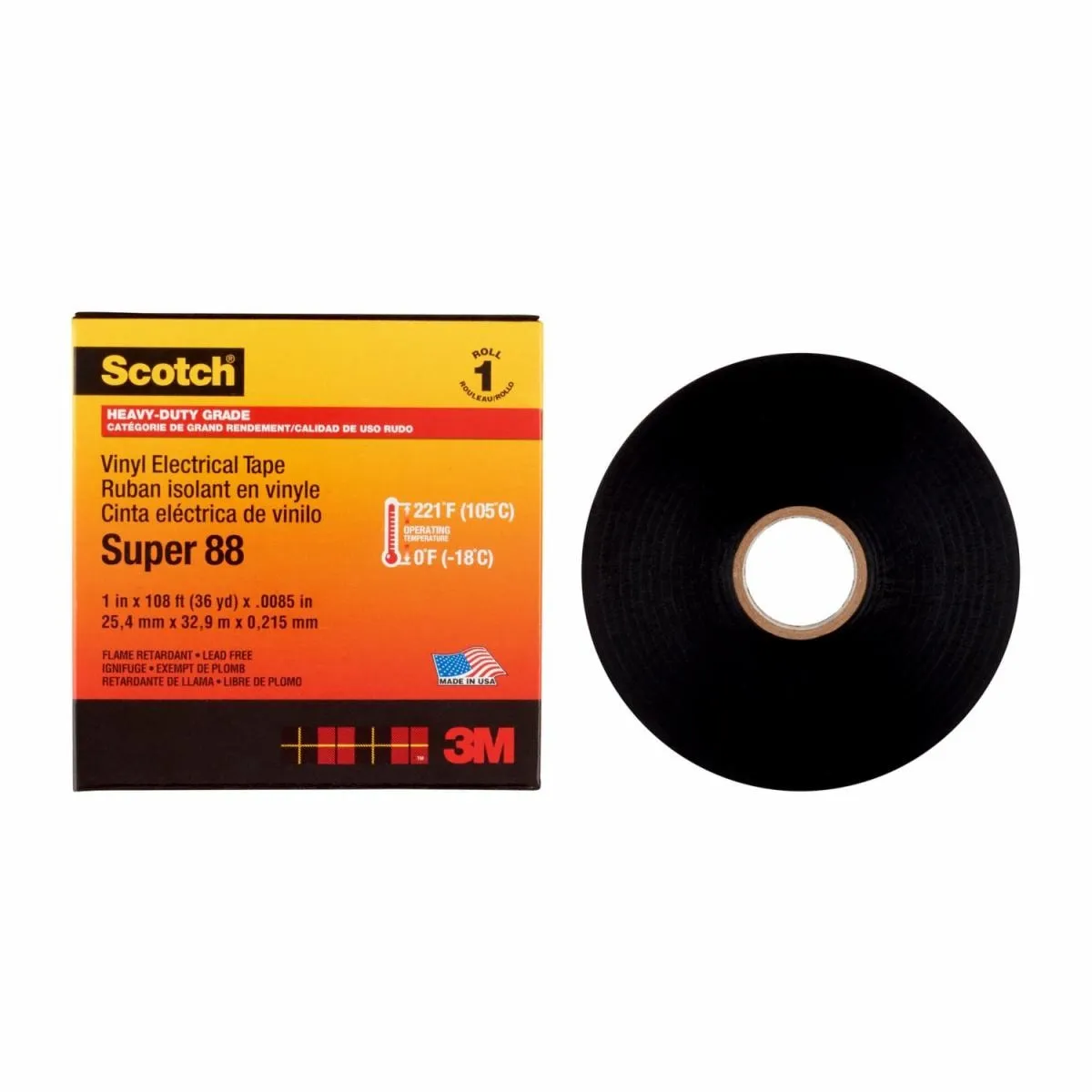 3M SUPER88-25X33 Elektrik Bantları