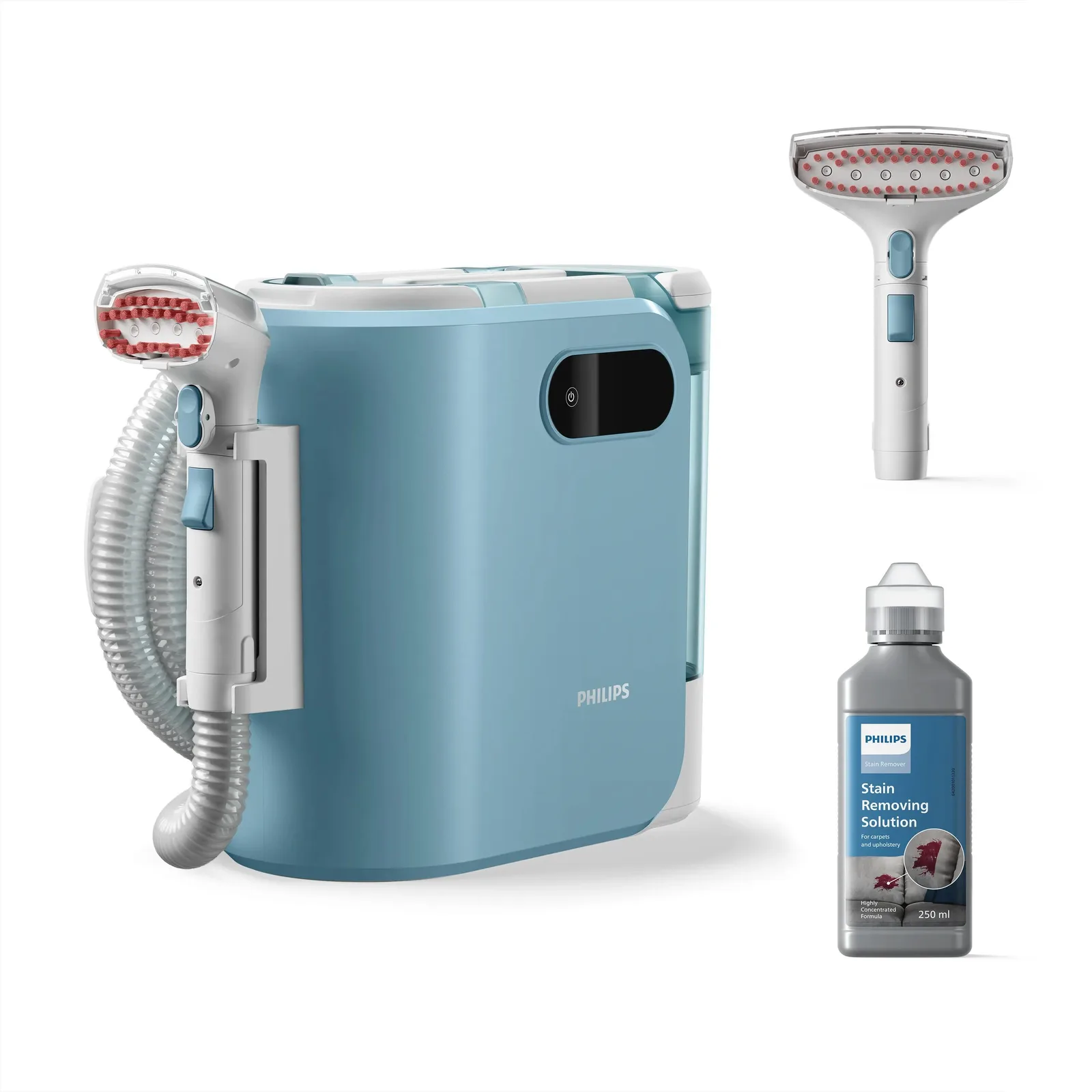 Philips 3000 Serisi XW3193/11 Çift başlıklı Koltuk Yıkama ve Leke Çıkarma Makinesi 400 W Toz Torbasız Süpürge Thumbnail 0