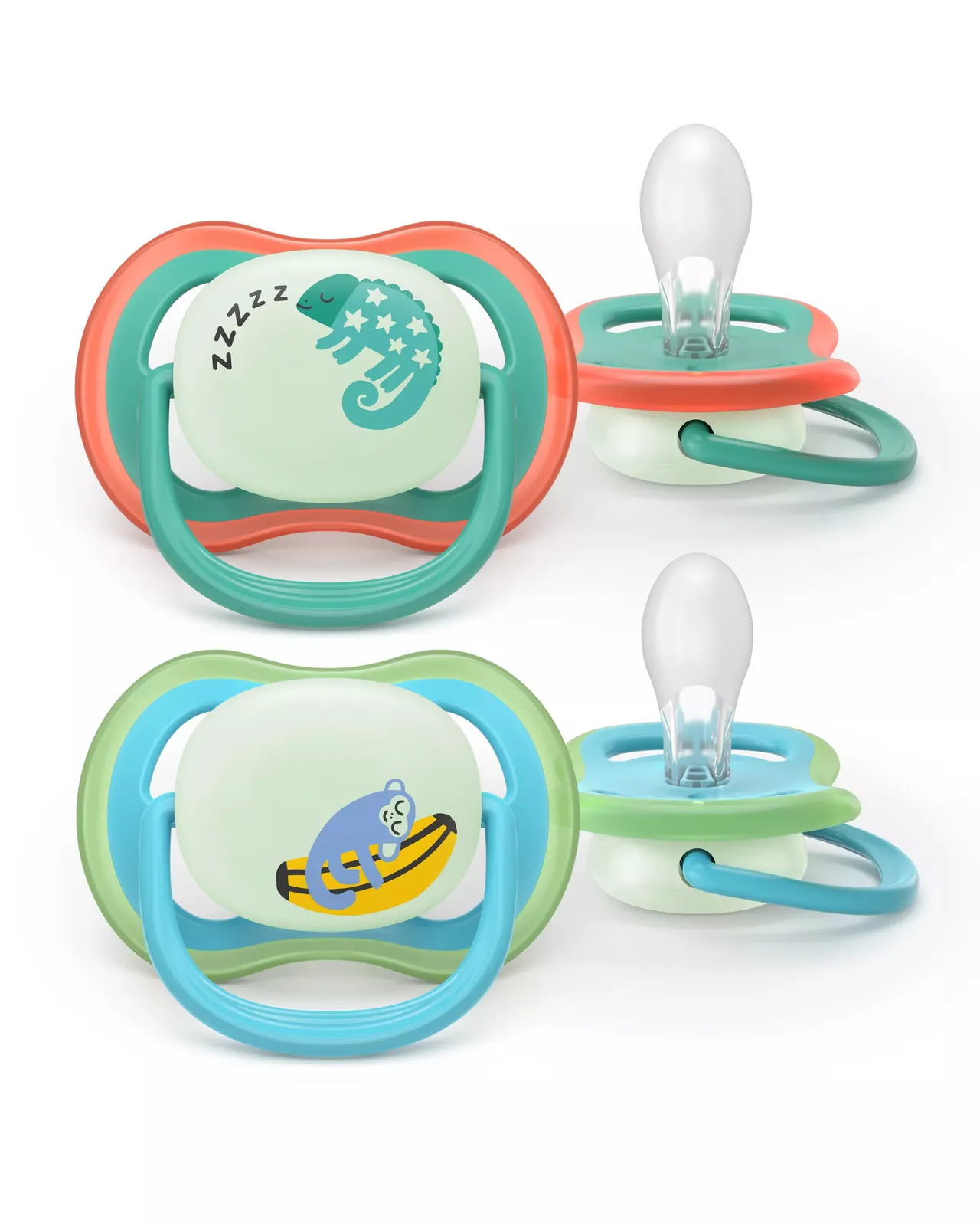 Philips AVENT Pacifier SCF376/28 ultra air Nighttime Emzikle