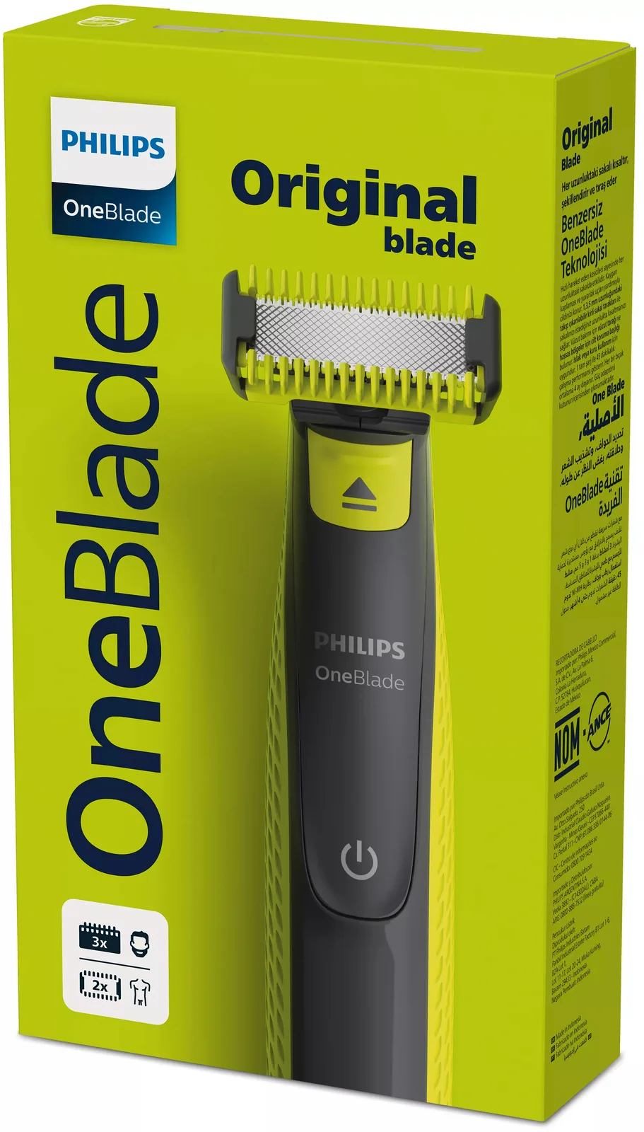 Philips Norelco OneBlade QP2824/10 Yüz + Vücut Thumbnail 1